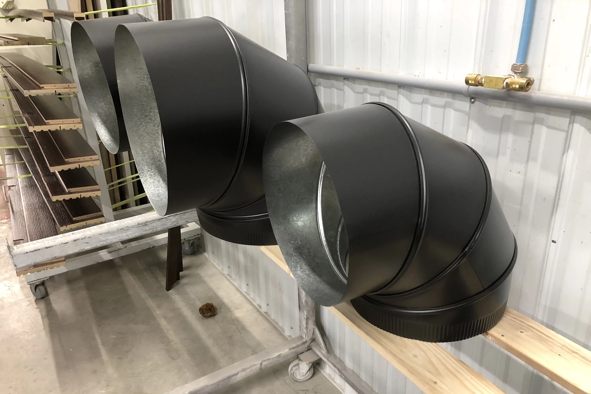black air ducts