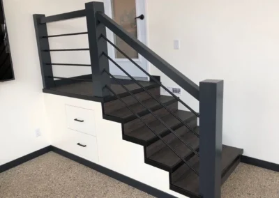 finished staircase